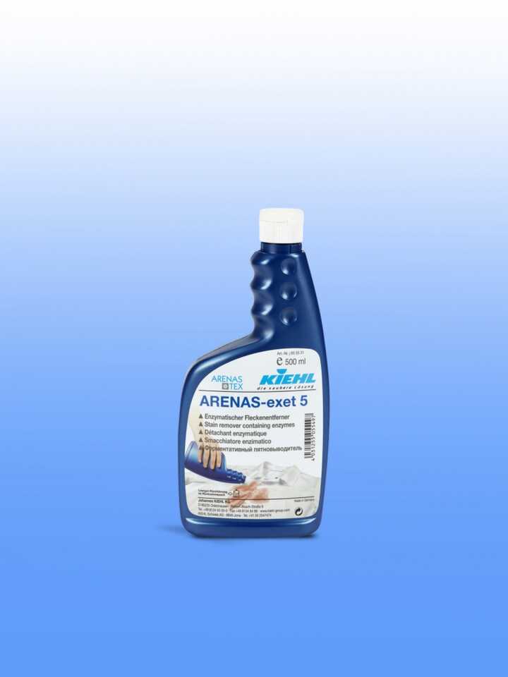 ARENAS-exet 5 (500мл) Пятновыводитель следов крови, продуктов питания, травы